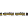 HO FP7A F9B with DCC & SND SLSF Blk & Yel #5047 #5133