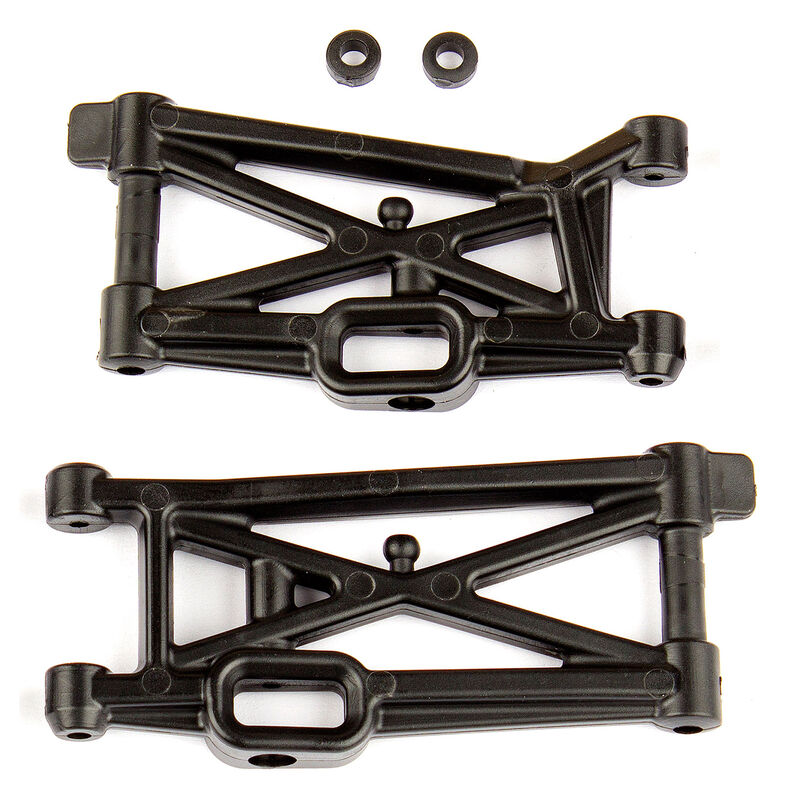 Front and Rear Arms & Spacers, 1/14 Team Associated Reflex 14