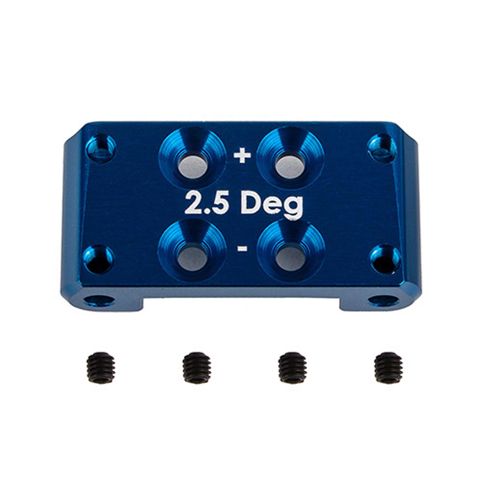 RC10B7 FT Front Bulkhead, +/-2.5 deg.