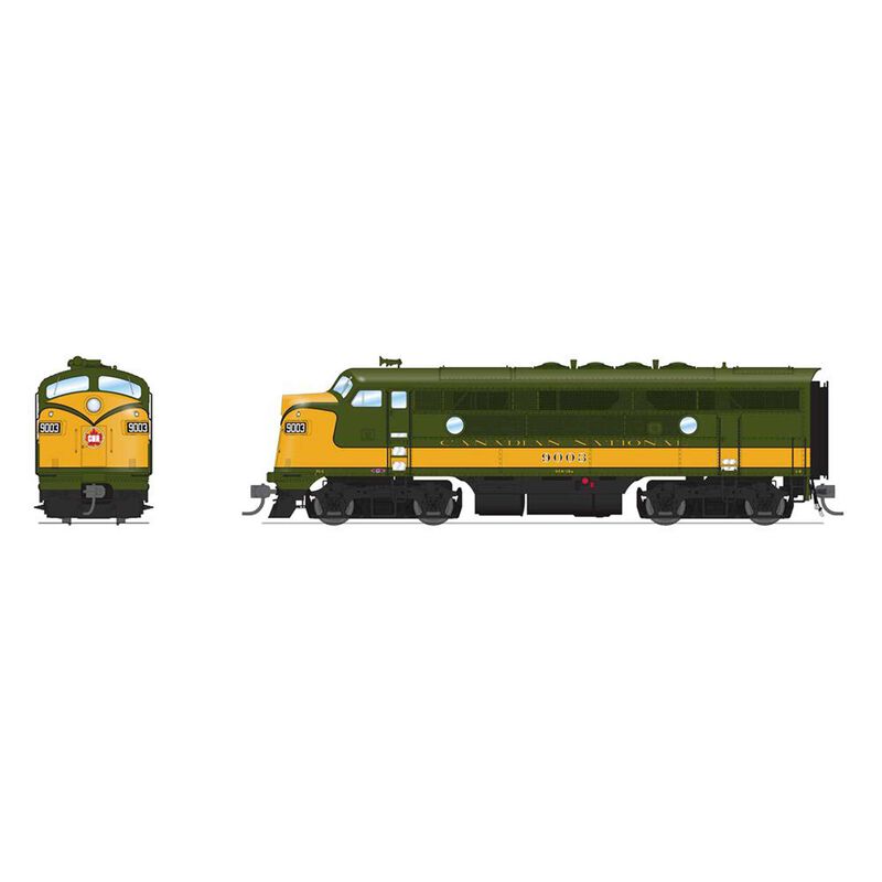 HO EMD F3 Locomotive A/B, CN 9003 / 9004, Green & Gold with Paragon4