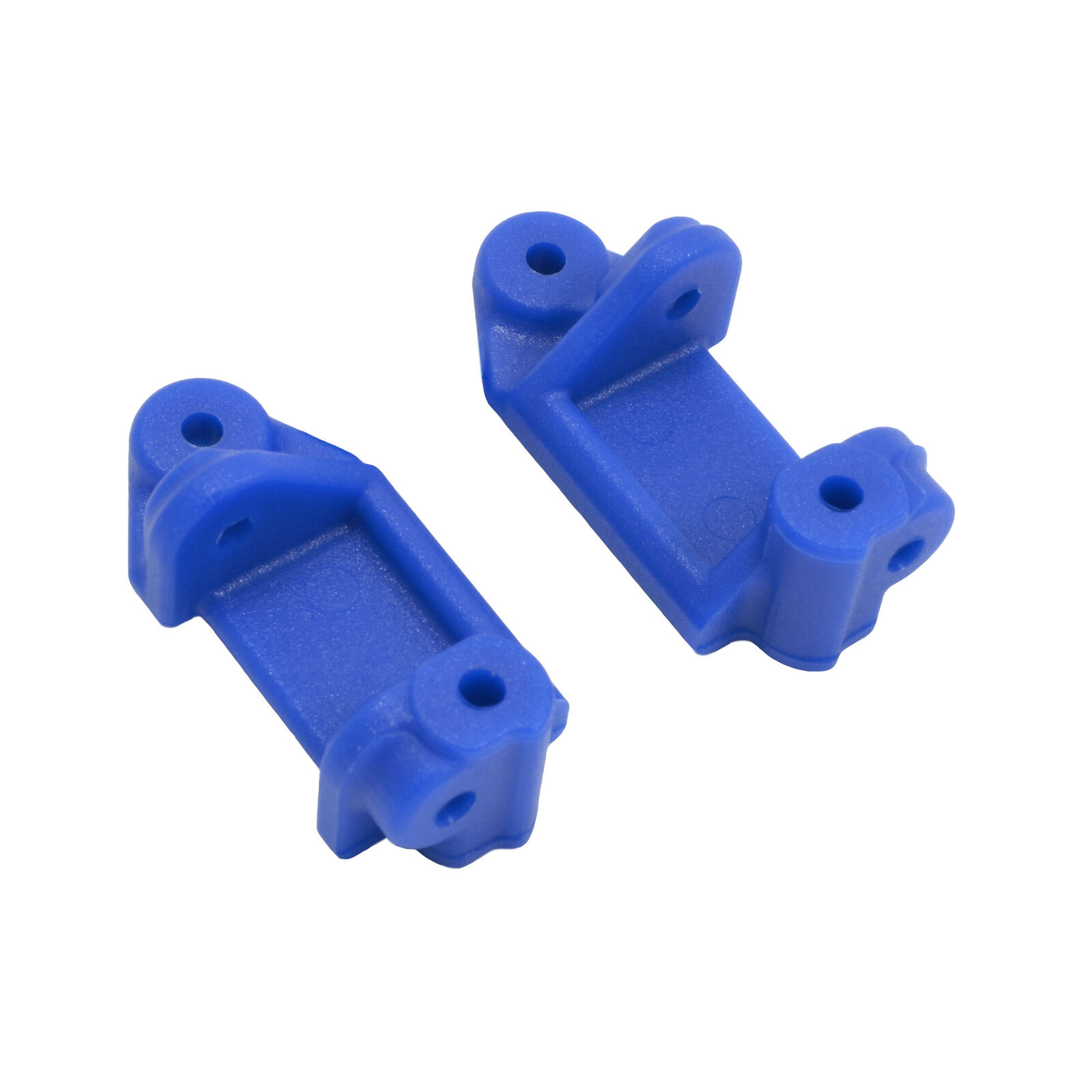 Front Caster Block, Blue: TRA 2WD