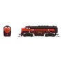 EMD F3A, GMO 834-A, Maroon & Imitation Gold, Paragon4 Sound/DC/DCC, N