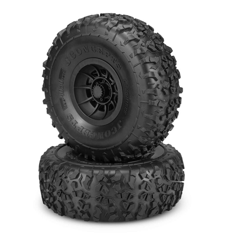1/6 Landmines 2.9&rdquo; Pre-Mounted Crawler Tires, Green Compound (2)