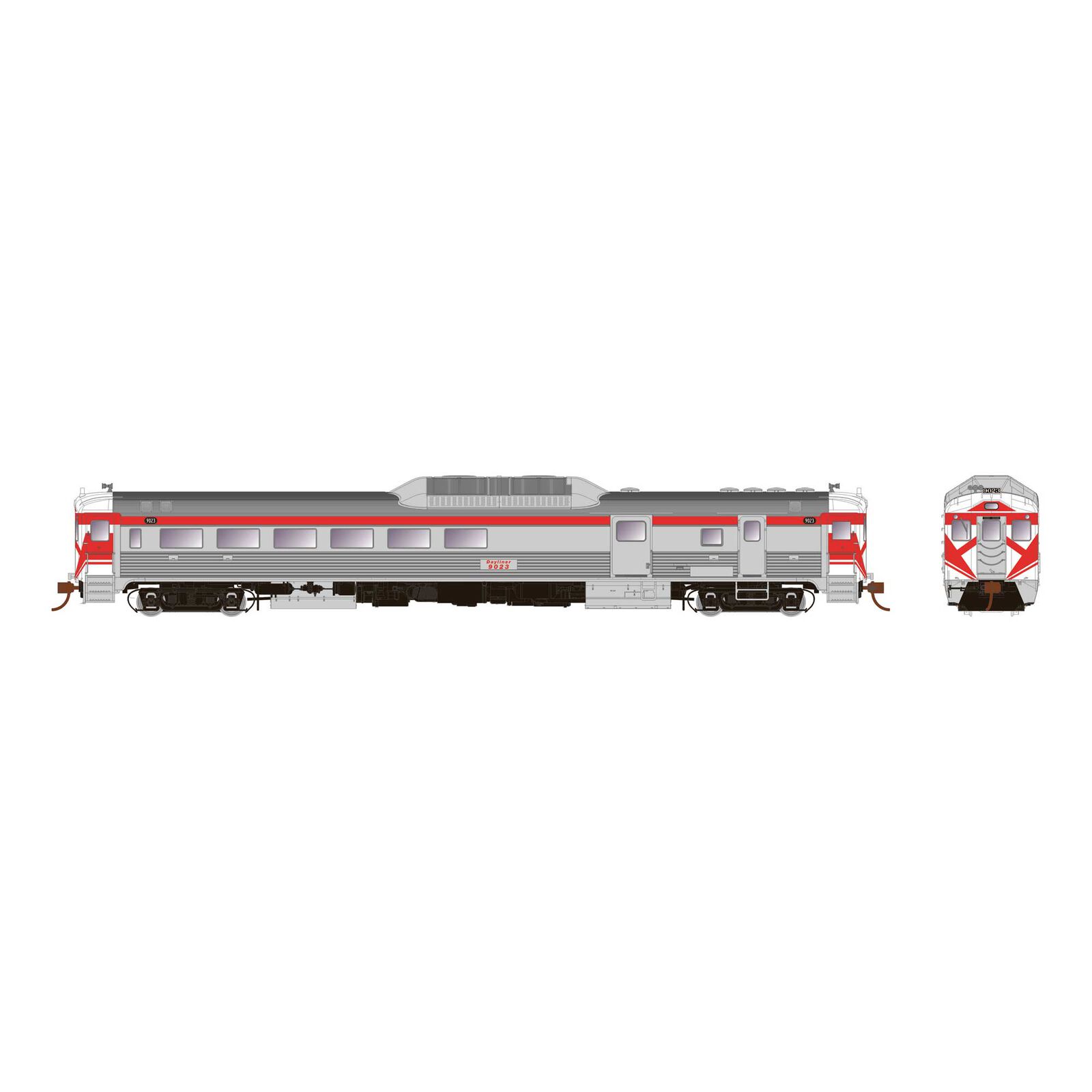HO Scale RDC-3 (DC Silent), CP ARHM Ph1c #9021