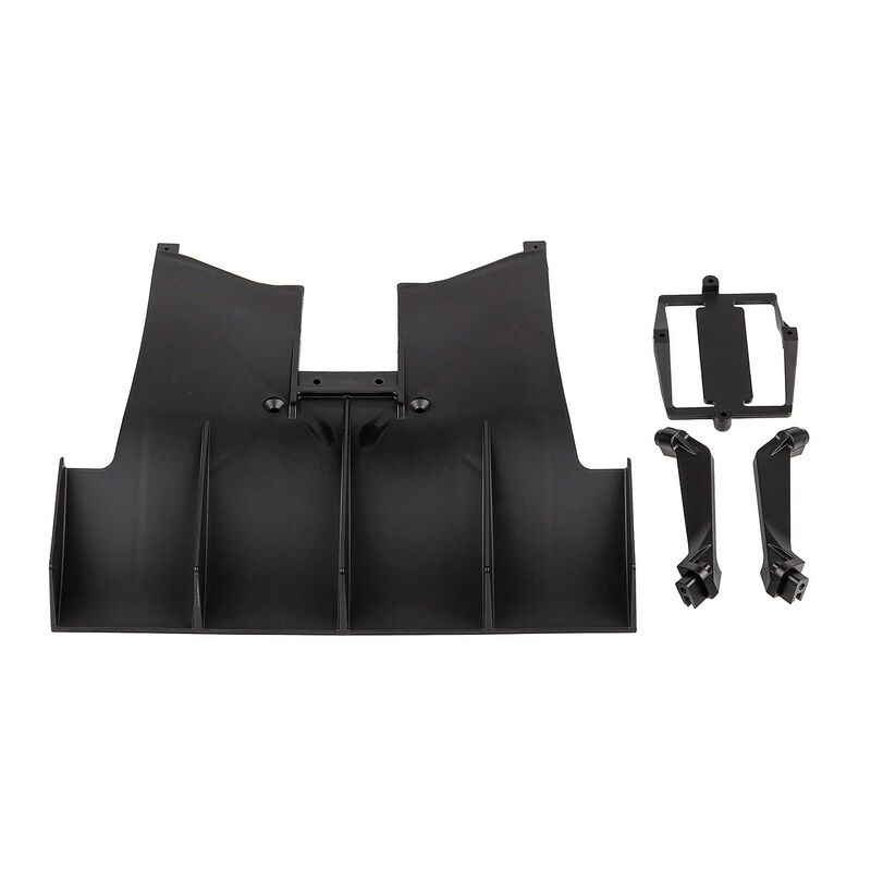 Rear Diffuser Set, 1/7 Team Associated SR7