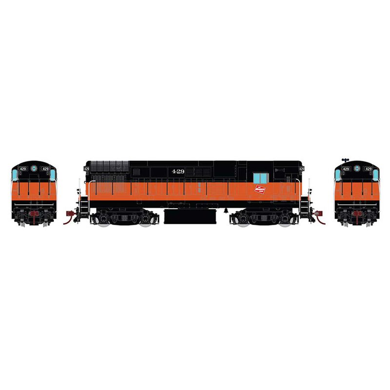 HO Scale H16-44 DC/DCC/S MILW Orange & Black #436