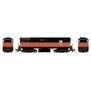HO Scale H16-44 DC/DCC/S MILW Orange & Black #436