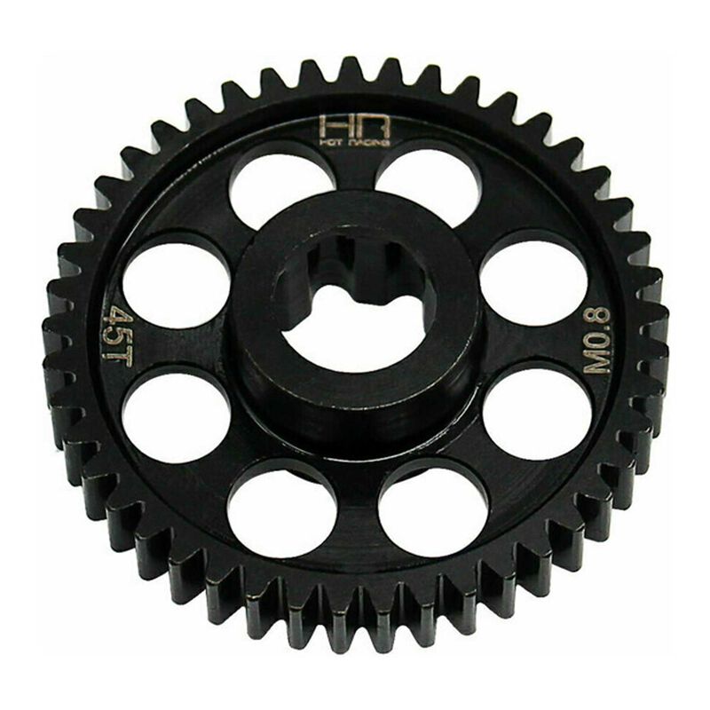 Steel 45T 0.8 Mod Spur Gear, 1/10 Traxxas Mini Maxx