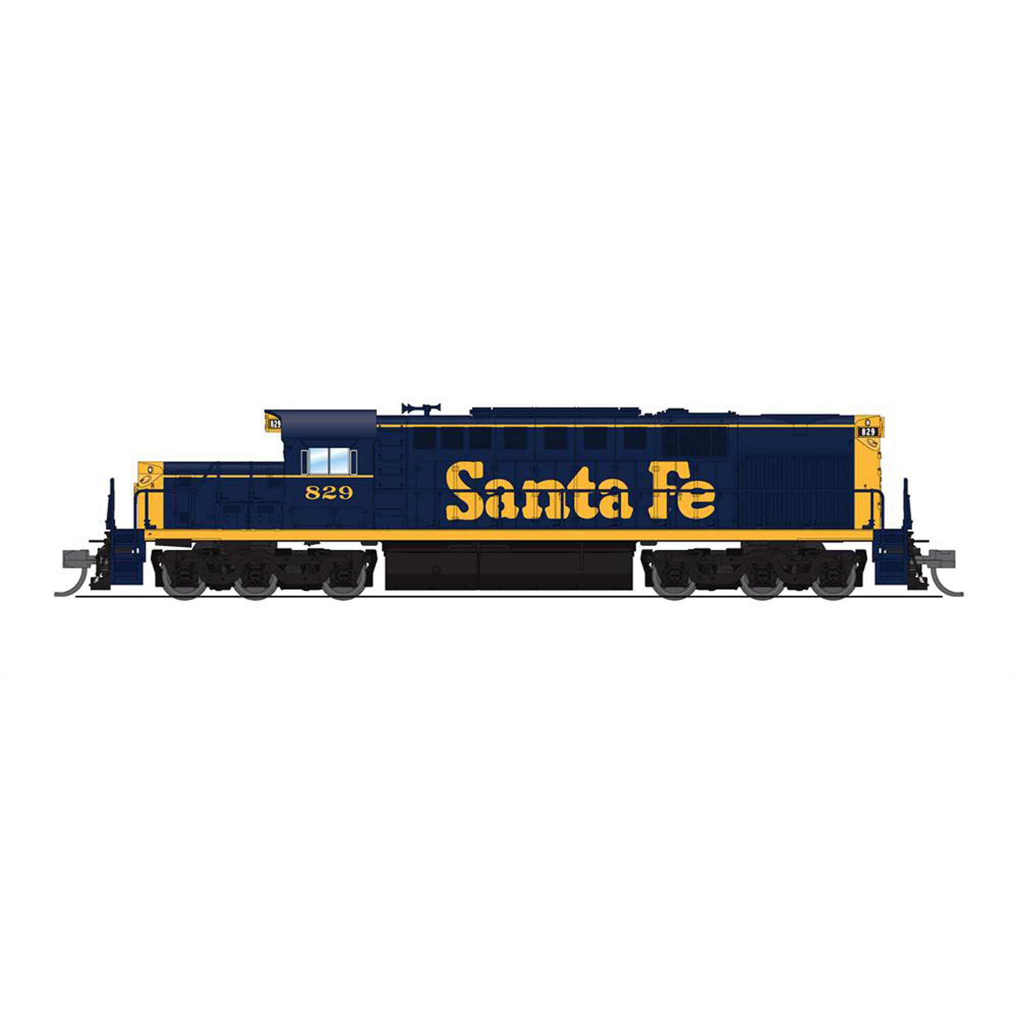 Broadway Limited Imports N Alco RSD-15 Locomotive, Blue
