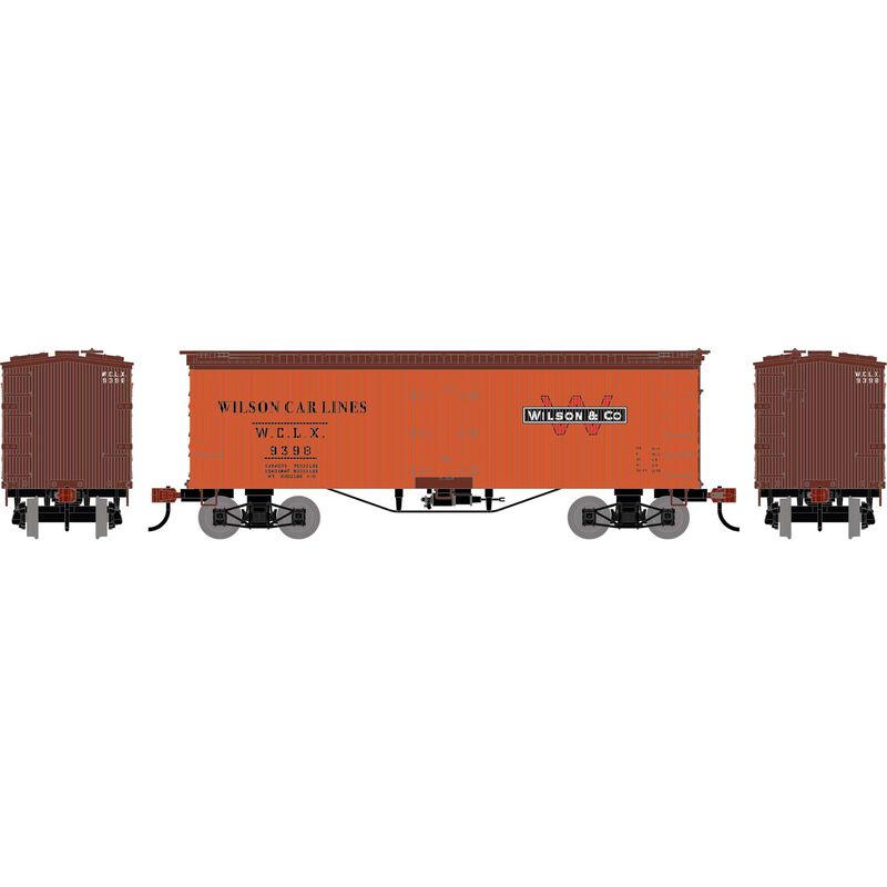 HO RND 36' Wooden Reefer, WCLX #9398