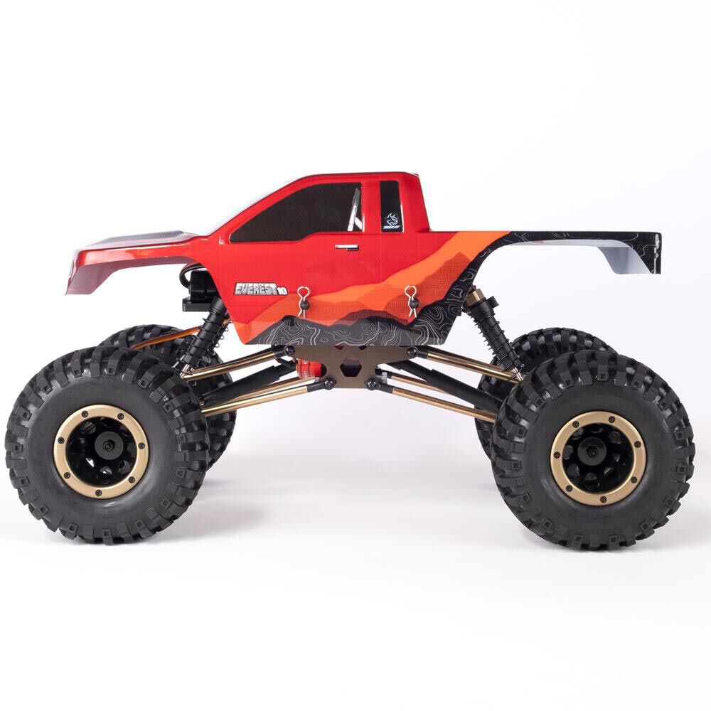 Redcat Racing 1/10 Everest-10 4x4 Rock Crawler RTR, Red/Black