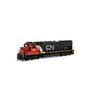 HO SD45T-2 Locomotive with DCC & Sound, Canadian National #406