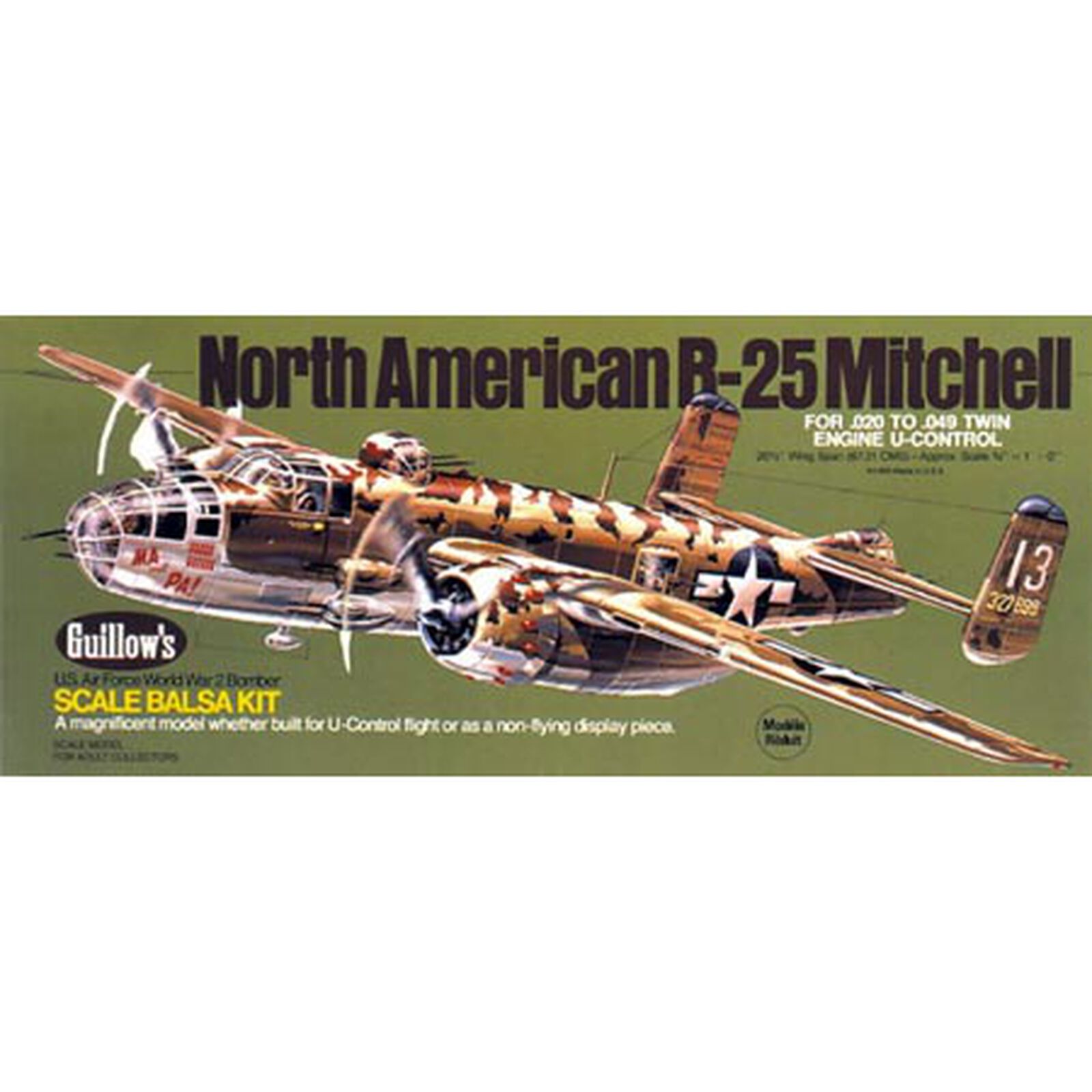 North American B25 Mitchell Kit, 28"