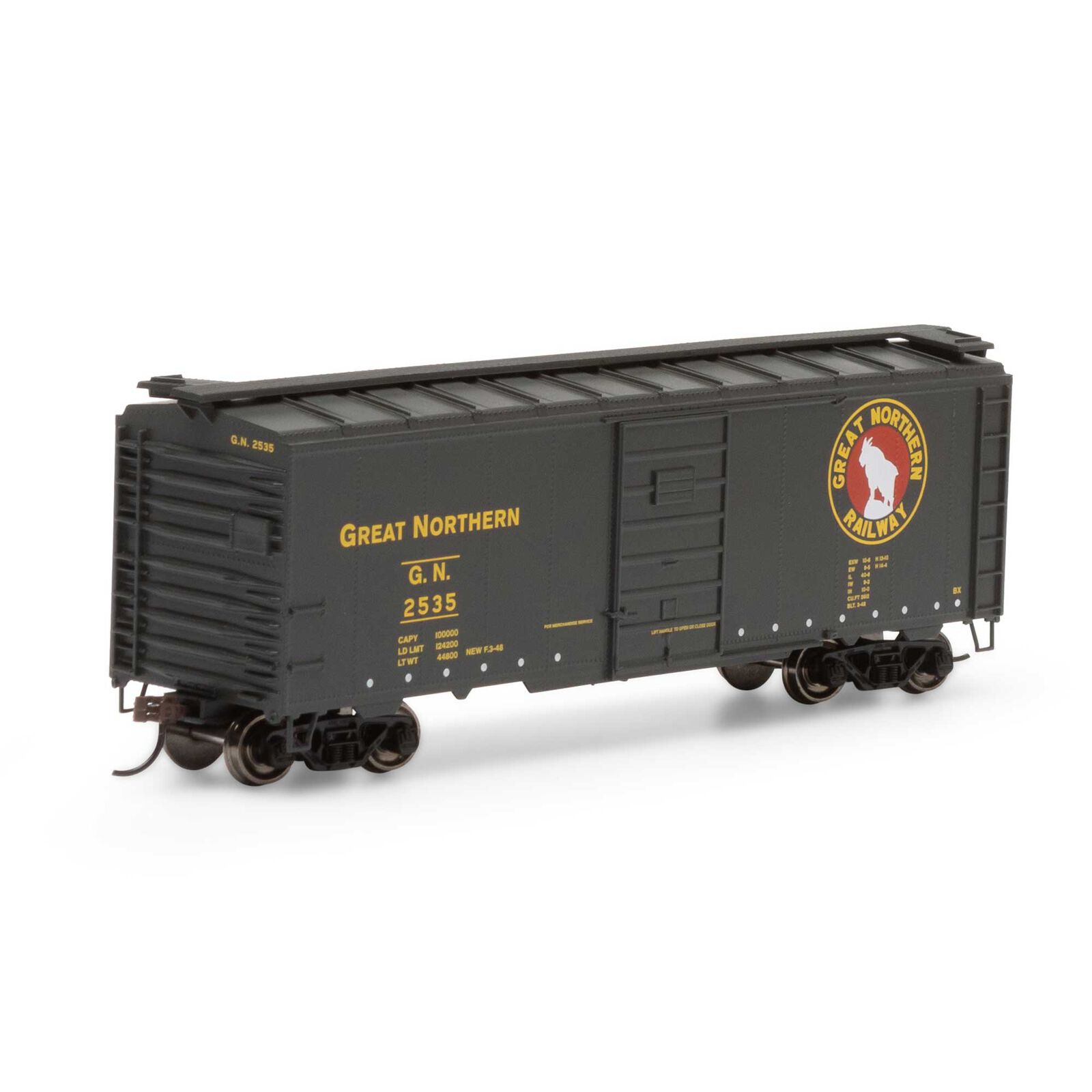 HO RTR 40' Superior Door Box, GN #2535