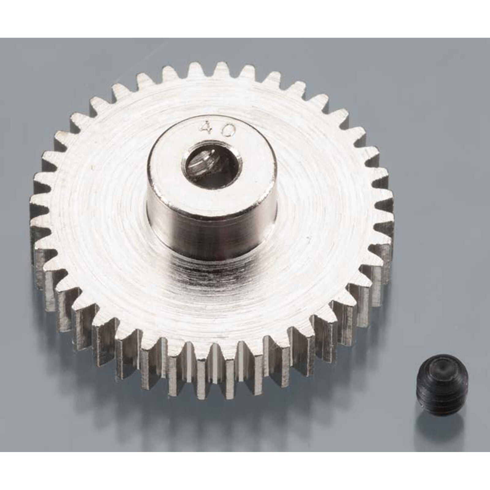 Nickel-Plated 48 Pitch Pinion Gear, 40T