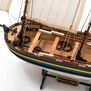 1/50 Captain's Longboat HMS Endeavour Wooden Ship Model Kit