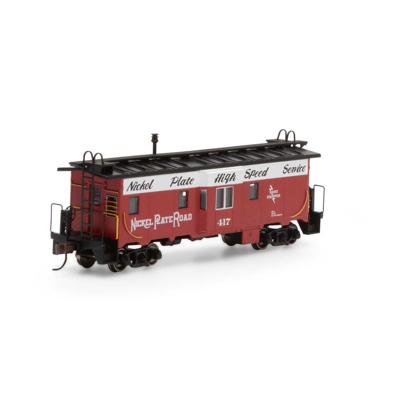 HO Bay Window Caboose, NKP #417