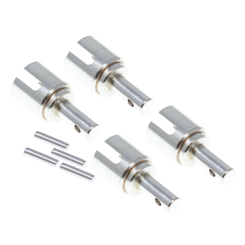 Metal Diff Outdrive Cups with Pins, 1/16 Redcat Volcano-16