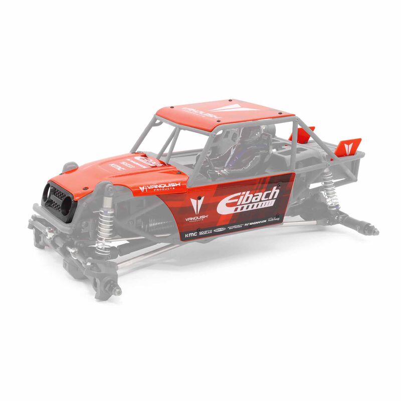 Body Panels, 1/10 H10 Optic 4x4 Trail Buggy, Red