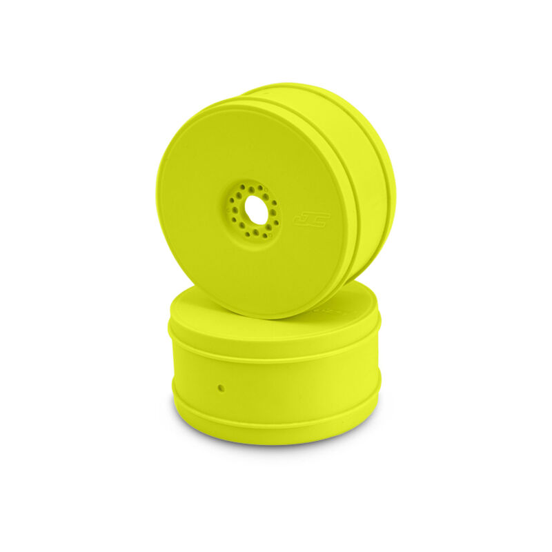 1/8 Bullet 83mm Buggy Wheel, Yellow (4)