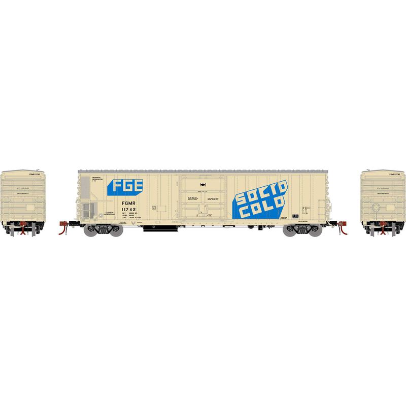 HO FGE 57' Mechanical Reefer, FGE #11742