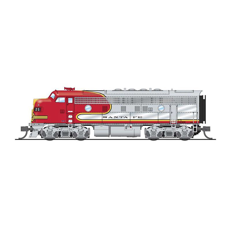 N EMD F3 Paragon4, ATSF #25L/25A