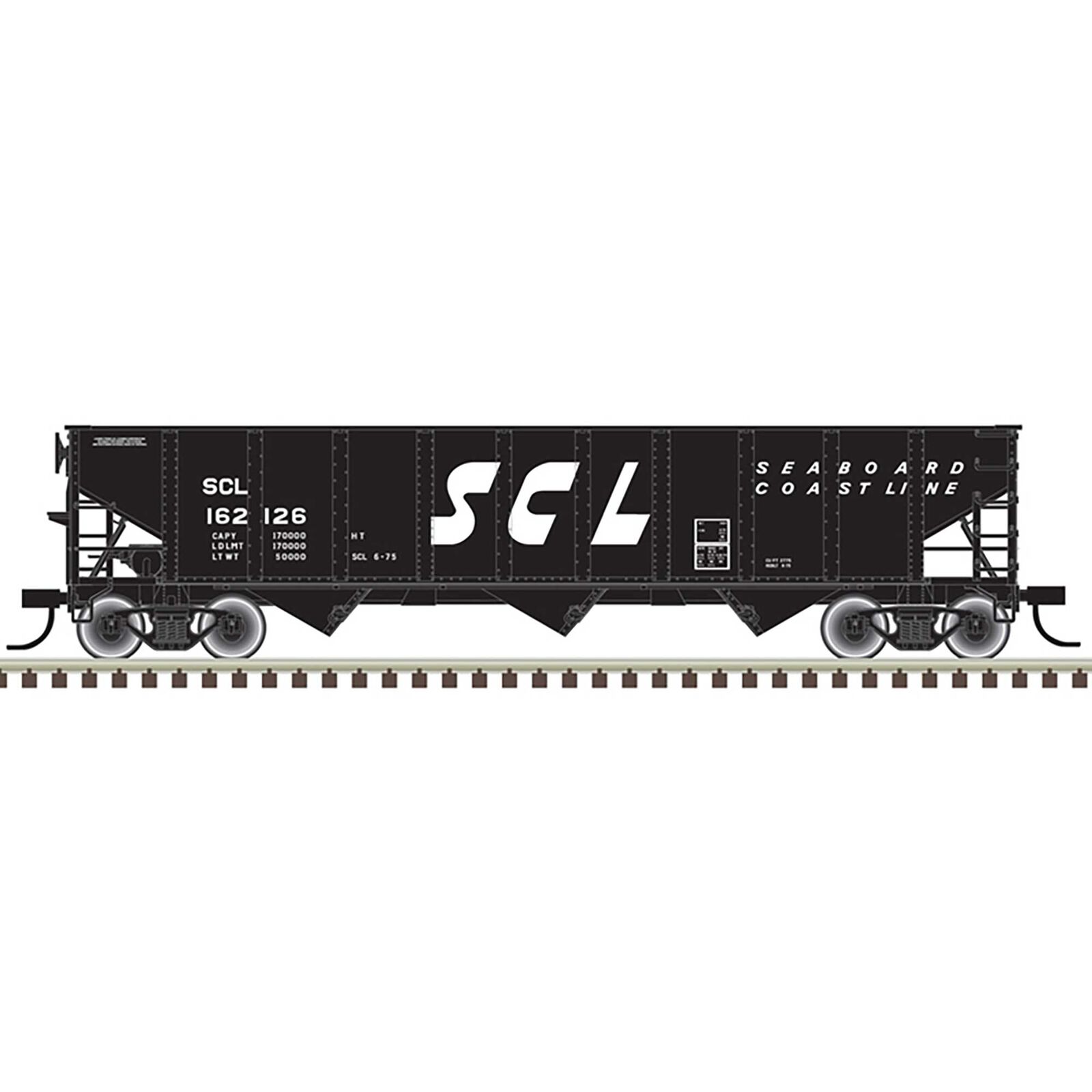 O 70 Ton 3-Bay Hopper Seaboard Coast162112,16126