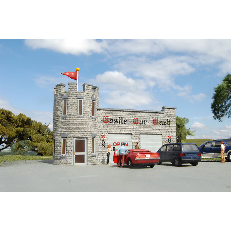 HO Castle Car Wash