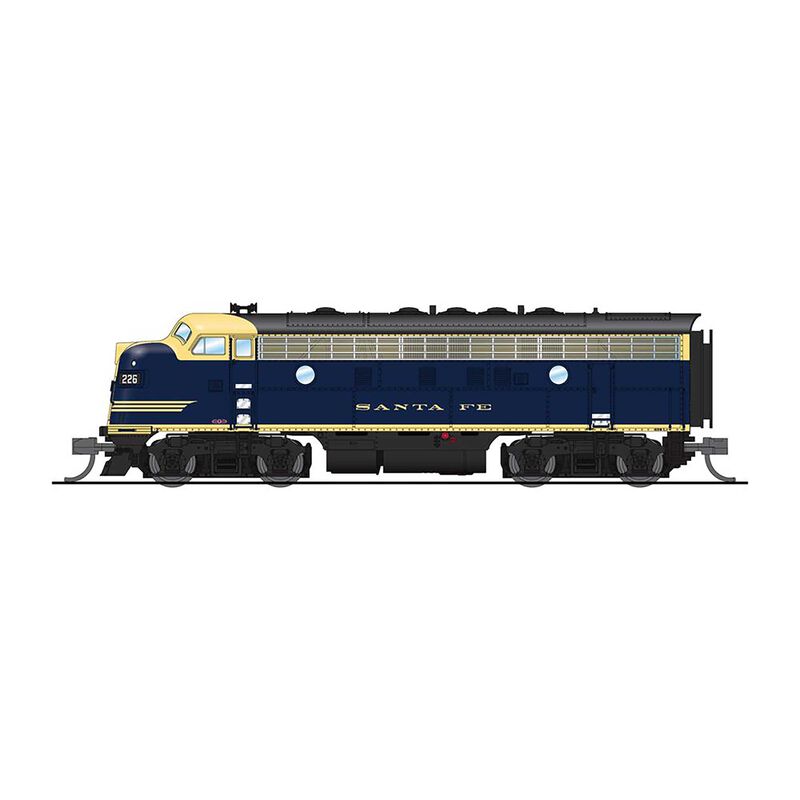 N EMD F7 Paragon4, ATSF #226L/226A