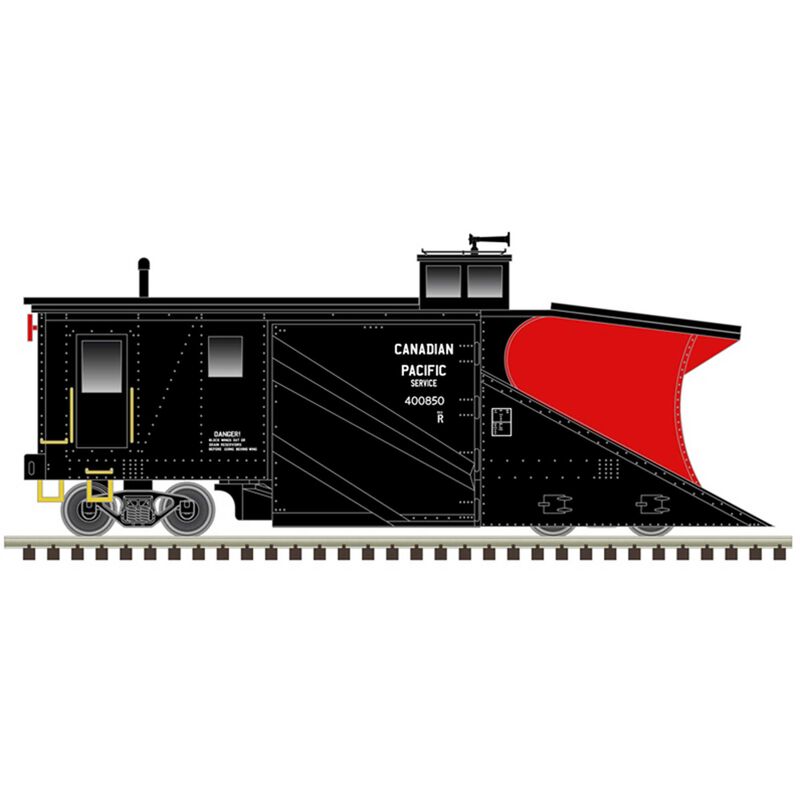N Russell Snow Plow Canadian Pacific 400850