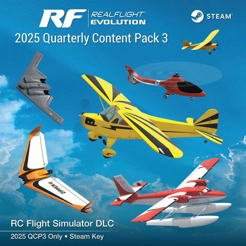 RealFlight Evolution 2025 Quarterly Content Pack 3