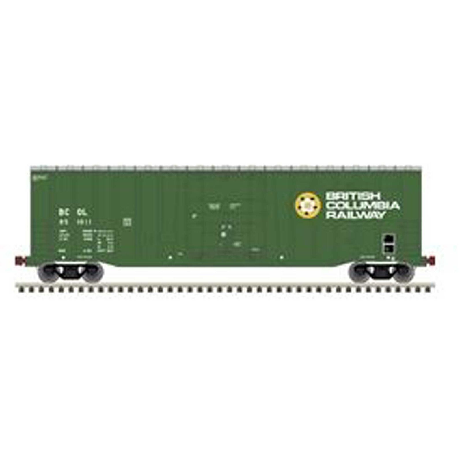 N NSC 50' 5277 Plugdoor Boxcar BC Railway #851012