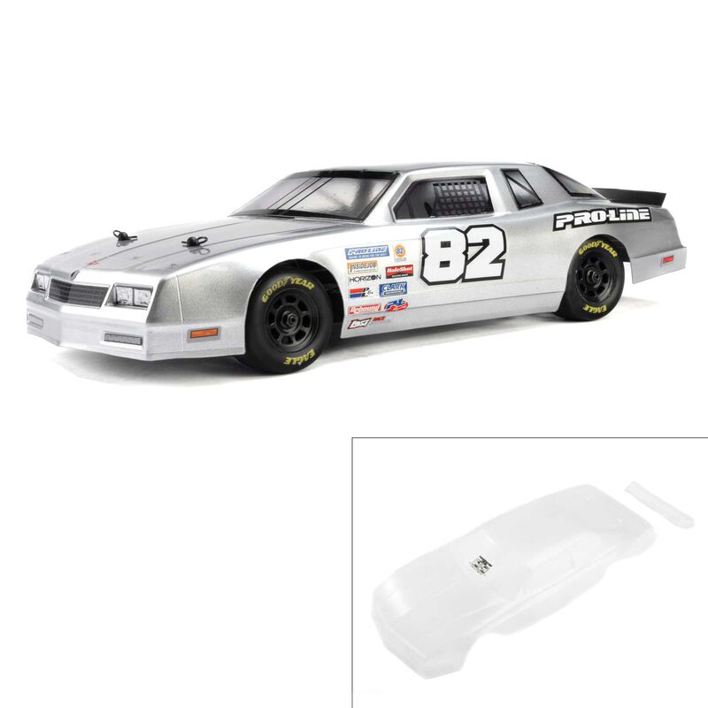 Pro-Line Racing 1/12 Pre-Cut 1986 Chevy Monte Carlo Clear Body: Losi NASCAR&reg; Race Car