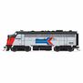HO EMD F7 A/B Phase 1 Scheme A-unit Paragon4 Sound/DC/DCC, Unpowered B , Amtrak 103/153
