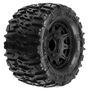 1/10 Trencher F/R 2.8" MT Tires Mounted 12mm/14mm Black Raid (2)