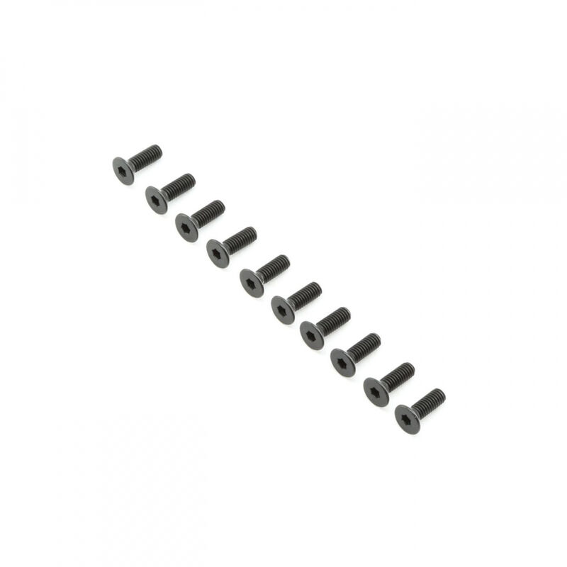 Flat Head Screws M4 x 12mm (10)
