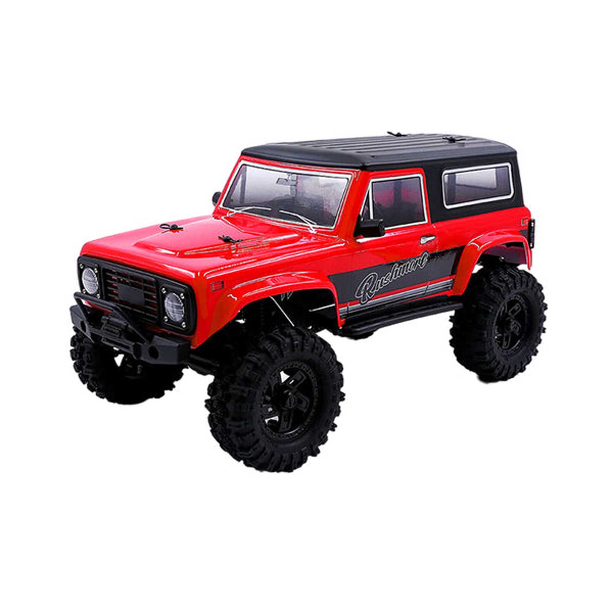 Furitek 1/18 Rushmore CR-18P 2024 4x4 Rock Crawler RTR, Red