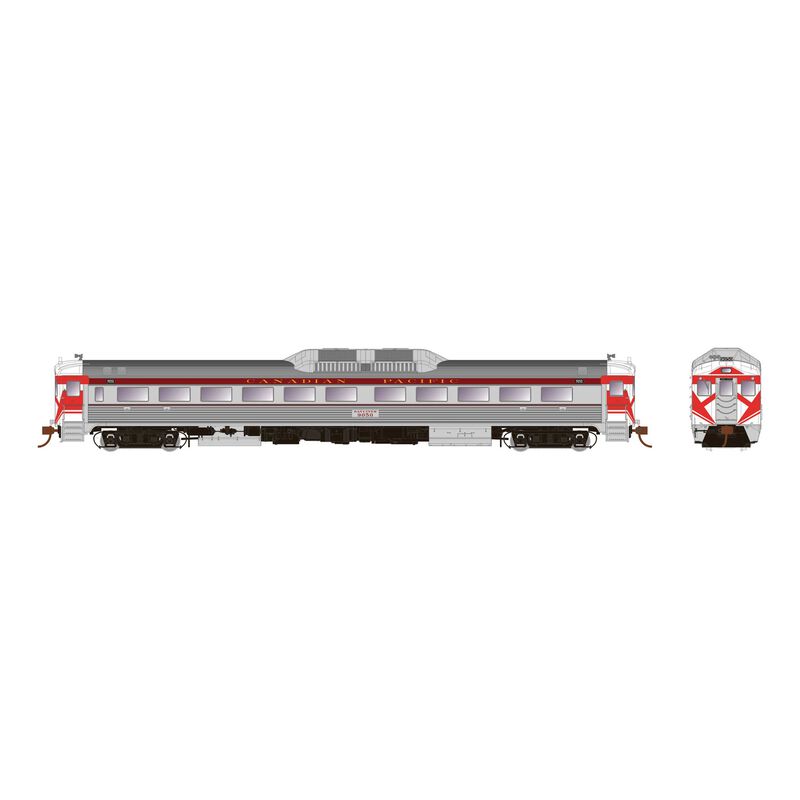 HO Scale RDC-1 (DC Silent), CPR Maroon HM Ph1b #9050