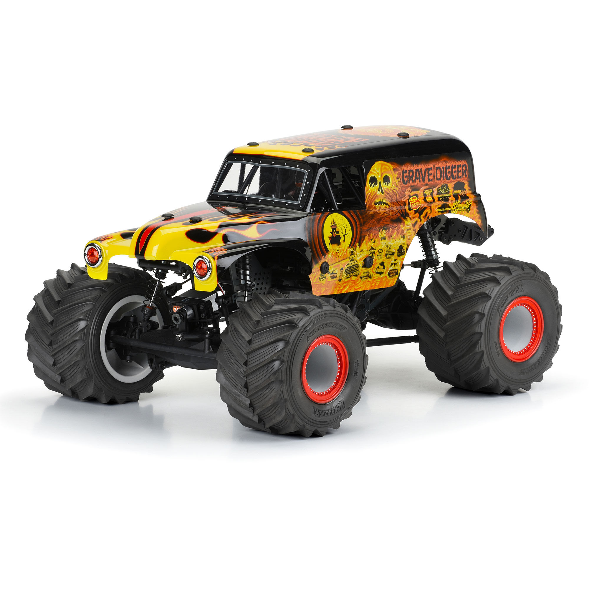 GRAVE DIGGER モンスタージャム ラジコン ボディ HORIZON GRAVE DIGGER