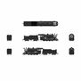 HO 2-8-0 Consolidation Paragon4 Sound/DC/DCC, Smoke , Unlettered