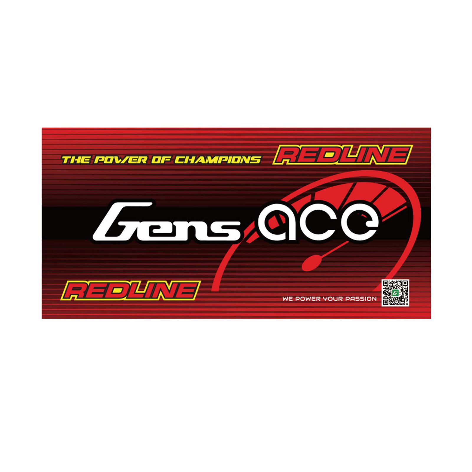 Gens Ace 48" x 24" Pit Mat, Redline