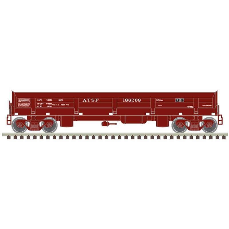 N DIFCO Dump Car ATSF 186212, Brown
