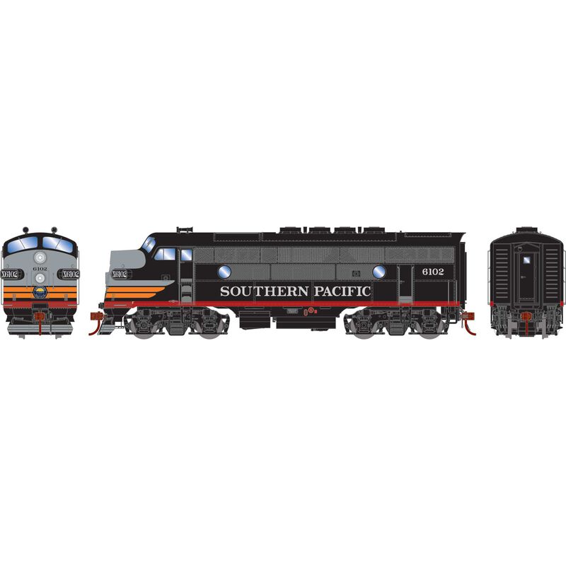 HO F3A Locomotive with DCC & Sound, SP #6102
