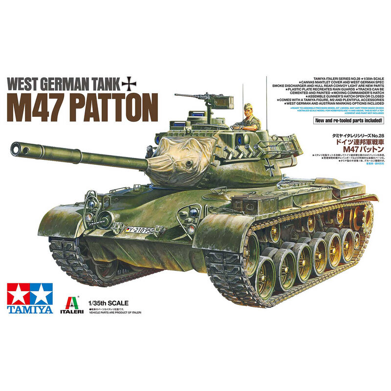 1/35 West German Tank M47 Patton