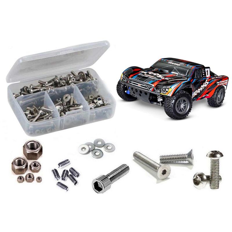 Traxxas Slash BL-2S 4x4 (#68154-4) Stainless Steel Screw Kit