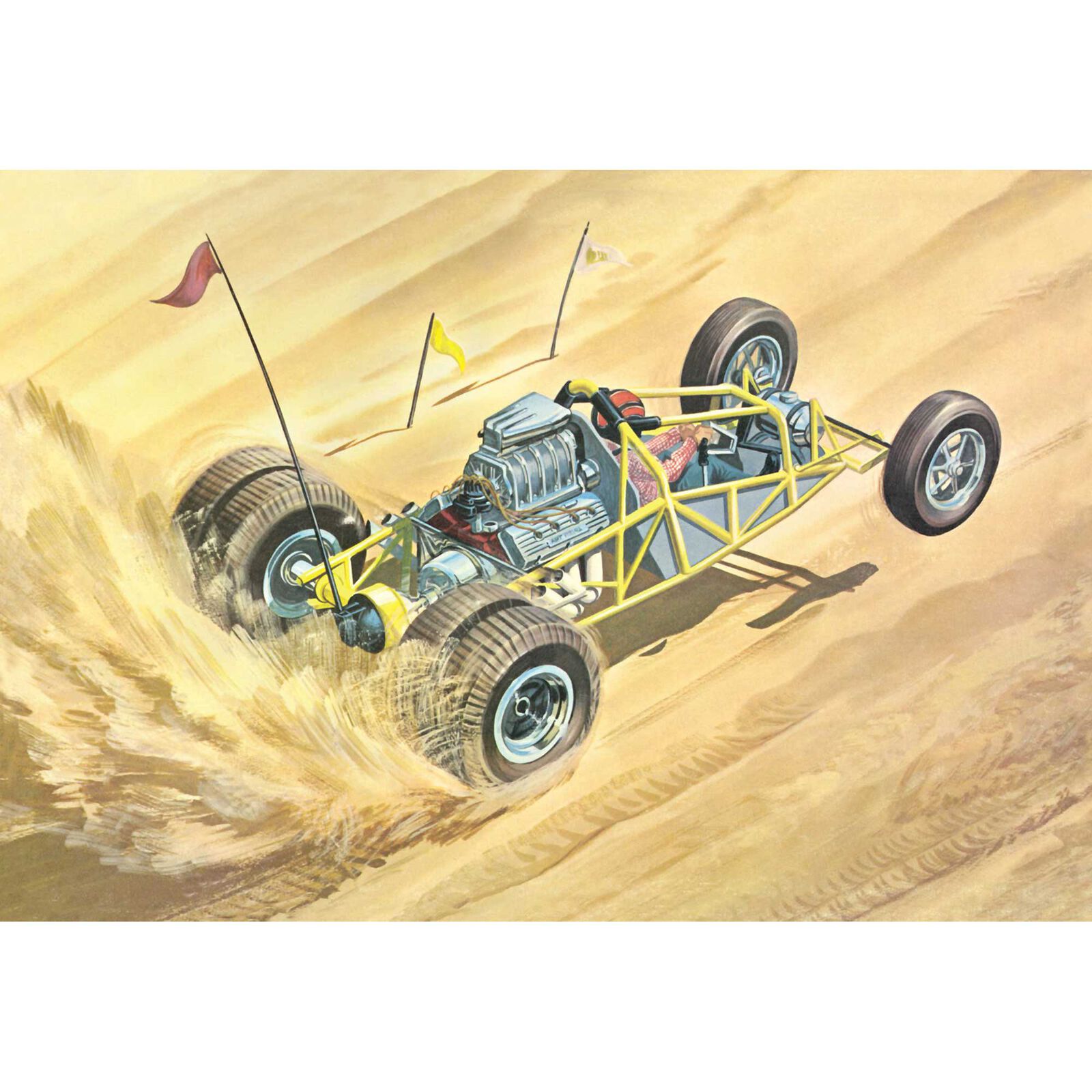 1/25 Sandkat Dune Dragster Model Kit