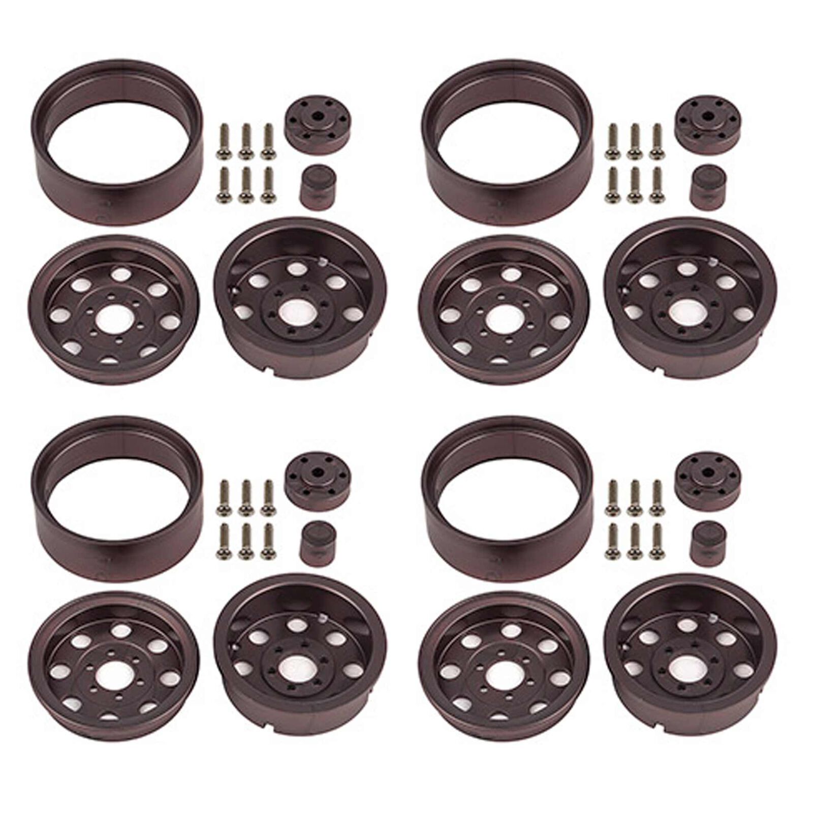 1/10 The Ocho 1.9" Rock Crawler Wheels, Bronze (2)
