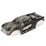 1/10 Painted Decaled Trimmed Body Set with Hidden Body Mount, Green/Black: VORTEKS 2WD