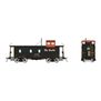 HO D&RGW End Cupola Steel Caboose: Switch Caboose Scheme: #01400