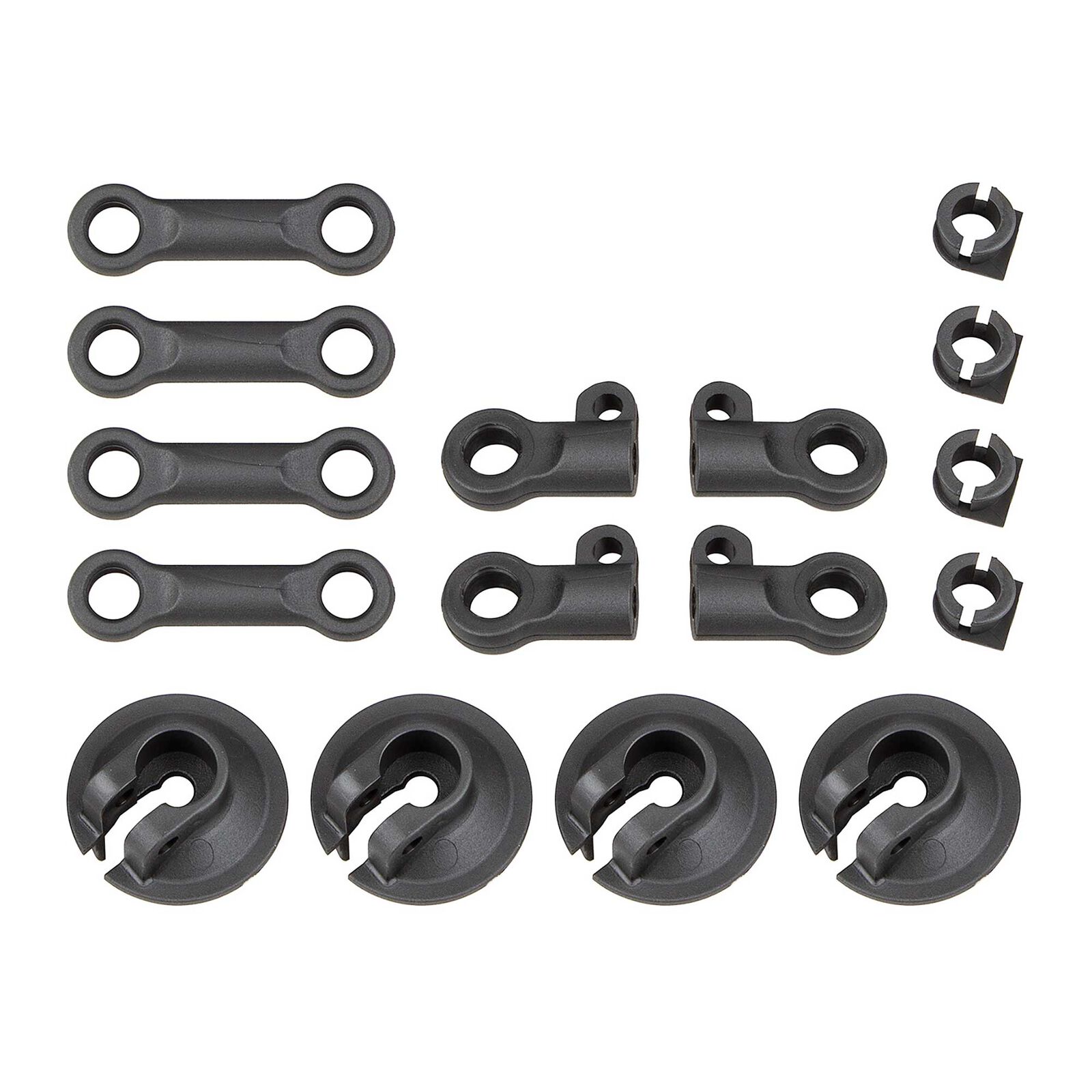 Spring Cups & Shock Rod Ends, 1/8 Team Associated RC8B4